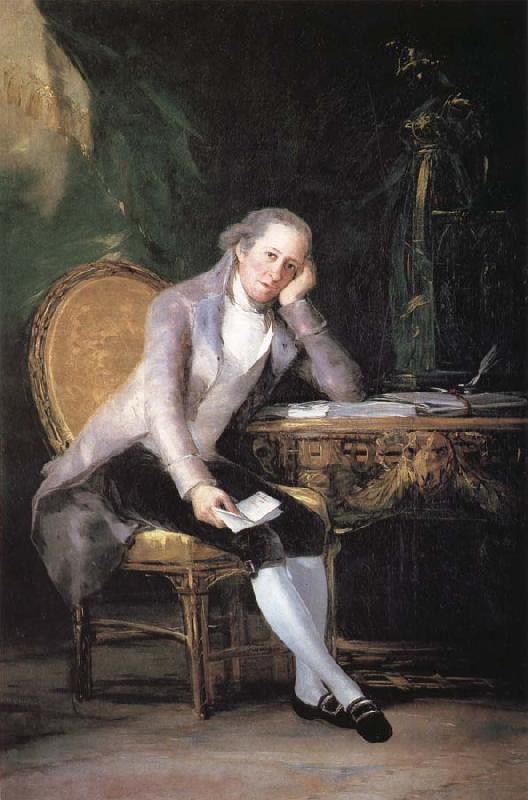 Francisco Goya Gaspar Melchor de Jovellanos oil painting image